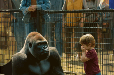 A child fell into the gorilla enclosure… People screamed in terror but what happened next surprised everyone!