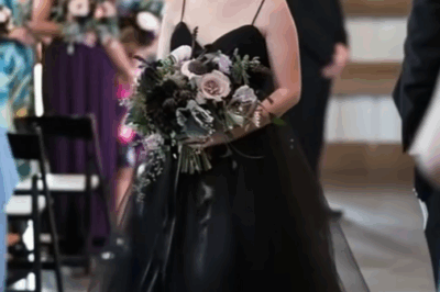 My Daughter Walked Down the Aisle in Black — and the Shock Wasn’t the Color