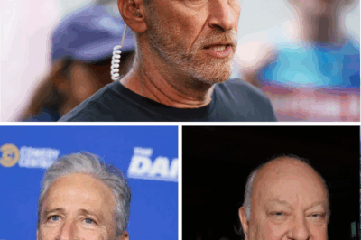 “He looked me in the eye and said, ‘You owe me everything’” – Jon Stewart recalls a CHILLING encounter deep inside Fox News, where Roger Ailes tried to dominate him with threats, ego, and an eerie sense of ownership that still haunts him today