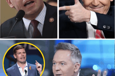 “He couldn’t handle a joke, so now he wants to LIFT WEIGHTS?” – Eric Swalwell sparks BIZARRE CHALLENGE against Greg Gutfeld after late-night jab, turning a one-liner into a full-blown flex-off 