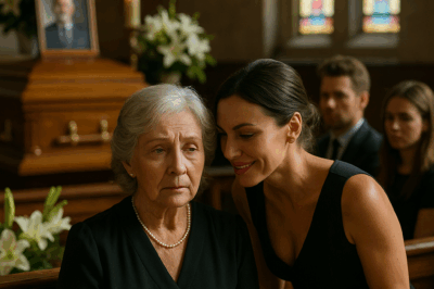 HER TRUE STORY FROM OHIO 👵💔 At My Husband’s Funeral, My Daughter-in-Law Smirked, “Finally, It’s…