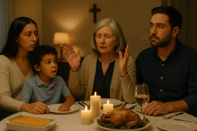 My Mother in Law Tried to Pray Away My ‘Sins’ at Dinner My 7 Year Old Silenced the Room