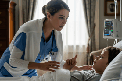 A nurse caring for a boy in a long-term unresponsive state noticed something unusual one quiet afternoon… and it completely startled her…..CH2