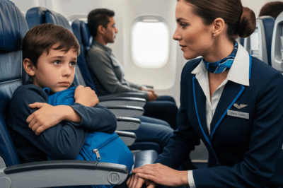 A Little Boy Made a Strange Hand Signal on the Plane—The Flight Attendant Knew Something Was Wrong.CH2