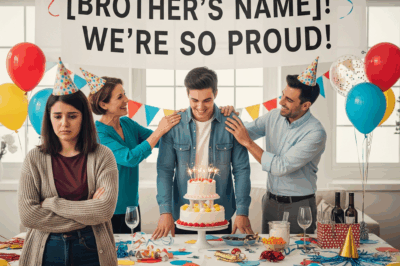 My Parents Replaced My 21st Birthday Cake with My Brother’s Success Party! “You’re Just Jealous”