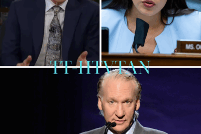 “AOC PANICS as Bill Maher Calls Her ‘Anti-American’ LIVE – Tension Escalates as Maher Dismantles Her Views and She Struggles to Respond on TV!”