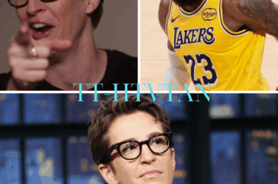 Stop the Nation: The Off-Air Twist That Left LeBron Speechless and the Studio Shaken LeBron James thought the moment would fade when the cameras stopped. He was wrong. On live TV, Rachel Maddow delivered just 17 words that froze the set and ended the exchange cold. No drama. No shouting. Just precision. But when the lights dimmed and the broadcast cut, what unfolded off-air shifted the entire room. Producers stalled. Commentators whispered. And LeBron stayed silent. Now, insiders say the aftermath could follow him far beyond the court — because Maddow’s words weren’t just for the broadcast… they were the opening move in something bigger.