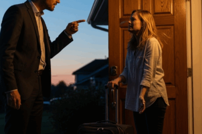 “You’re useless to me!” Daniel’s voice rang out like a hammer smashing the last pieces of Elise’s hope. He pointed to the doorway, where her suitcase lay packed and zipped, as if waiting for this exact moment. The last glow of sunset spilled into the hallway, casting long shadows between them.