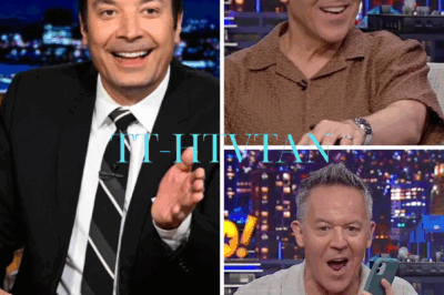 Greg Gutfeld’s Warning Shot to Jimmy Fallon: A Late-Night Reckoning Looms  A guest spot announced. A jab thrown in public. A stage set for chaos. What was meant to be a simple late-night booking has spiraled into something sharper — and far less predictable.  Greg Gutfeld didn’t smile. He didn’t charm. He just looked straight into the camera on his own show and sent a message to Jimmy Fallon: “Inviting me onto The Tonight Show? That’s not a booking. It’s a gamble.”  The audience didn’t laugh. The air grew taut. And by the time the commercial break hit, social media was already buzzing — but no one was sure who’d come out unscathed.  Because if what Gutfeld hinted is true… This isn’t just a guest appearance. It’s a gauntlet.  So what’s really at stake when Gutfeld steps onto Fallon’s stage? And why are network execs already sweating over a segment that hasn’t even aired?