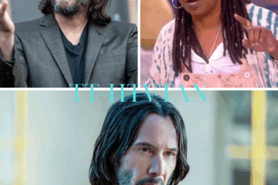 “‘I WON’T BE PART OF THIS CHARADE,’ Keanu Reeves STUNS Hollywood — Refuses to Hand Whoopi Goldberg Lifetime Achievement Award in Shocking Live Confrontation.”  The glitz of the evening shattered in an instant when Keanu Reeves stunned millions by refusing to present Whoopi Goldberg with the Lifetime Achievement Award. Looking directly into the cameras, Reeves delivered a cutting truth: “An award means nothing if integrity isn’t part of it.” The room went silent, applause died mid-clap, and tension gripped the air. What should have been a night of celebration spiraled into a public reckoning, as Reeves took aim at an industry “too comfortable celebrating the wrong people.” Within seconds, the spotlight shifted from the honoree to the man who refused to play along—and Hollywood has been buzzing ever since.