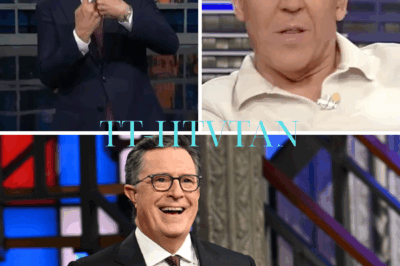 “‘Your Time’s Up, Colbert!’ Greg Gutfeld CRUSHES Late Night as CBS AXES Stephen’s Sinking Show!” In a seismic shakeup, Fox News’ Gutfeld! obliterates the competition, soaring to the top of late-night ratings while CBS pulls the plug on Stephen Colbert’s The Late Show. With a razor-sharp smirk, Gutfeld’s underdog empire leaves Colbert’s era in ashes, stunning viewers and sparking a social media frenzy. The studio went quiet as Colbert’s reign crumbled, and the internet roared with cheers for Gutfeld’s rise. A new king is crowned!