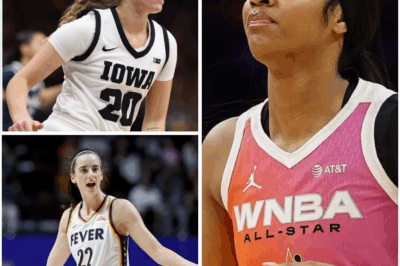 In a jaw-dropping moment that has rocked the world of women’s basketball, Kate Martin has finally spoken out after witnessing the controversial altercation between Angel Reese and Caitlin Clark. “Enough is enough,” Martin declared, demanding that Reese be suspended for what she described as an “unsportsmanlike act”—allegedly punching Clark in the head during a game.  As the events unfolded, Martin waited for action—but when none came, she unleashed a devastating public statement that hit harder than anyone anticipated. Her words are now spreading like wildfire, and the WNBA’s growing silence has only amplified the intensity of the backlash.  What pushed Kate Martin to take such a bold stand, and why are fans saying this moment could change everything for the league? This is the moment everyone is talking about—don’t miss the full story below. 👇👇