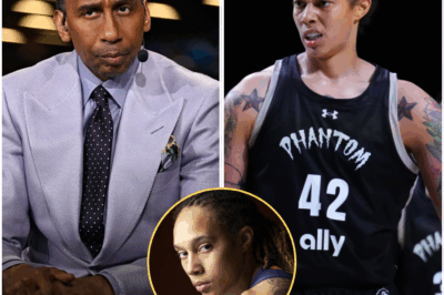 🚨“WNBA IN CRISIS: STEPHEN A. SMITH CALLS FOR BRITTNEY GRINER’S LIFETIME BAN—SHOCKING COVER-UP EXPOSED, LEAGUE’S FUTURE IN FLAMES!”  The WNBA is **on the edge of disaster**, and Stephen A. Smith just pulled the plug. What was once thought to be a league focused on basketball has now devolved into a **chaotic circus** of corruption, deceit, and scandal so deep it makes even the wildest reality TV drama look tame.  **Brittney Griner**, once the face of the league, is now its **most dangerous liability**—a ticking time bomb that could **obliterate everything** in its path.  **What dark secrets have been hidden behind closed doors, and how did this scandal explode into a full-blown crisis?** Brace yourself for the **unfiltered truth** that’s about to shatter the WNBA and leave no one untouched by the fallout.  This is just the beginning of a media storm unlike any other.👇