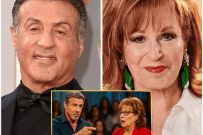 SYLVESTER STALLONE’S SHOCKING EXIT: Hollywood Icon Brutally Kicked Off The View After Joy Behar’s Unbelievable Personal Attack—The Studio Goes Silent!  In a moment no one saw coming, Sylvester Stallone, the legendary Rocky star, was dramatically escorted off the set of The View—leaving the audience in stunned silence. What happened behind the scenes to spark such an explosive confrontation?  It all started when Joy Behar launched a personal, scathing attack on Stallone, sparking a heated exchange that spiraled out of control. As tensions escalated, security rushed to the stage—did Behar cross the line? And why did Stallone’s response send shockwaves through the entire studio?  The truth behind this shocking departure is more explosive than anyone could have imagined. Was this the end of an era for The View, or the beginning of an even bigger scandal? Find out why this live TV disaster has viewers questioning everything—and who the audience shockingly sided with. Full details revealed below!