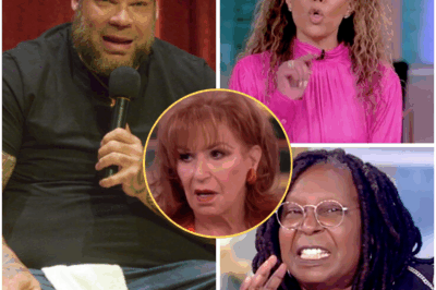 “THEY WANTED FIREWORKS—I GAVE THEM A REALITY CHECK.”  In what’s being called THE most explosive moment in daytime television history, Tyrus erupted on The View, igniting a fiery clash that plunged the set into chaos. What started as a calm, scripted “cross-aisle dialogue” quickly detoured into an all-out confrontation.  In an instant, Tyrus stood up, ripped off his microphone, and stormed off the set in a fit of rage, leaving everyone stunned.  “YOU DON’T WANT DIVERSITY OF THOUGHT—YOU WANT OBEDIENCE,” Tyrus snapped, locking eyes with Joy Behar and Sunny Hostin.  Accusing the hosts of “weaponizing wokeness” to suppress dissent, Tyrus took the conversation from heated to incendiary, leaving The View scrambling to recover. His unexpected walk-off left the studio in shocked silence, but backstage? Explosive. There were tears, shouting, and frantic producers desperately trying to manage the fallout.  Online? A digital firestorm erupted within minutes, with fans and critics alike divided over what they’d just witnessed.  The View wanted drama… Tyrus gave them a storm they couldn’t control.  WATCH FULL BELOW 👇