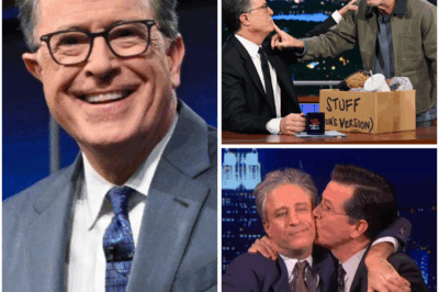“ARCHANGEL: The Stephen Colbert Plan CBS Can’t STOP—and Jon Stewart Can’t UNSEE”  In a staggering twist that has left CBS reeling, Stephen Colbert has unleashed a plan so bold, so powerful, that the network can’t figure out how to stop it—and Jon Stewart can’t erase what he’s seen.  What exactly did Colbert reveal to Stewart in that confidential meeting that’s causing such chaos behind closed doors? What unseen agenda has Colbert set in motion that threatens to shake the media world to its very core?  The fallout is just beginning, and the truth is far more explosive than anyone could have imagined. Full story below👇