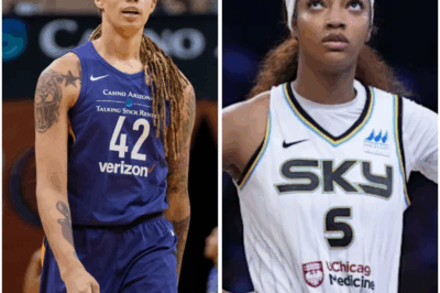 “WNBA ON THE EDGE: Brittney Griner & Angel Reese Threaten to Quit Forever—Sophie Cunningham & Caitlin Clark Could Be BANNED!” 😱🔥  The WNBA is spiraling into unprecedented chaos. After a fiery showdown against the Connecticut Sun, Brittney Griner and Angel Reese have issued a shocking ultimatum: if Sophie Cunningham and Caitlin Clark are not banned, they may walk away from the league permanently.  Fans are in disbelief, social media is ablaze, and debates over fairness, player safety, and league integrity are exploding across every platform. Behind closed doors, the WNBA CEO has allegedly made a decision—but the details remain shrouded in secrecy.  This could be the most explosive crisis in WNBA history. Full, jaw-dropping story below 👇👇👇
