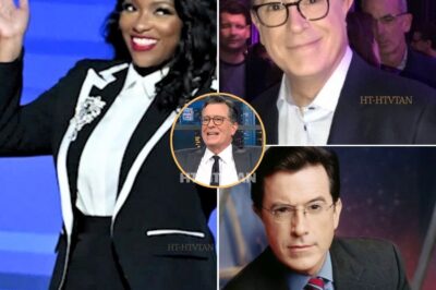 “CBS Thought He Was Done — Colbert Just Sent Them a Parting Gift” In a twist nobody predicted, Stephen Colbert — the host CBS quietly edged out of The Late Show — has stormed back with a brand-new program, this time alongside fast-rising political voice Jasmine Crockett. Forget soft farewells; Colbert’s opening move was a bold grin and the words: “We don’t need CBS’s approval anymore.” Within hours, Hollywood circles were buzzing, network boardrooms fell silent, and late-night competitors began to feel the pressure under the cameras. This isn’t just a return — it’s a payback tour with a co-host who can dominate the internet before the first commercial break. And if Colbert’s vow to “reinvent late-night TV forever” proves true, CBS may soon regret letting him go — if only to stop him from tearing down the very stage they built.