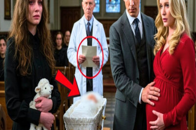 At my baby’s FUNERAL, my husband brought his PREGNANT mistress… Until the Doctor showed the TESTS…