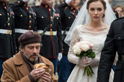 For 6 years, a young baker left warm food for a quiet homeless man—never asking his name! On her wedding day, 12 Marines arrived in full uniform… and something unexpected happened