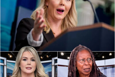 “‘Sit Down, Outdated Barbie’ — Karoline Leavitt Mocked Whoopi, and Then Everything Changed in 7 Seconds.” In a split second, Karoline Leavitt took aim at Whoopi Goldberg with a sharp, mocking jab — live on air. The atmosphere in the studio dropped like a stone. Whoopi froze, and the panel of The View grew eerily quiet. But just seven seconds later, the unthinkable happened. Whoopi’s response wasn’t loud, but it hit with the precision of a dagger. Suddenly, Karoline’s cocky confidence crumbled, leaving nothing but a tense silence and a forced smile. Now, that unforgettable moment has become the talk of the nation. So, what did Whoopi say that turned the entire room against Karoline?       Ask ChatGPT
