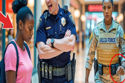 Cop Laughs at Girl for Saying Her Mom’s in Special Forces—Until She Walks Onto The Scene…