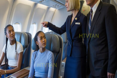 Flight Attendant Told the Obama Sisters to Switch Seats for a White Passenger — Until Obama Arrived…