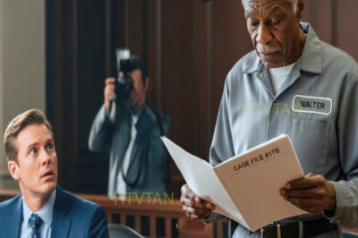“I WILL DEFEND HIM!”—The Black Janitor Who Saved Billionaire After His Lawyer Abandoned Him in Court……