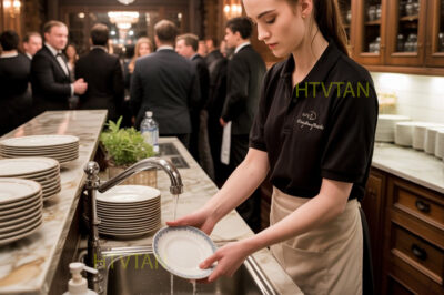 They Ordered Me to Wash Dishes at the Gala — Not Knowing I Owned the Mansion
