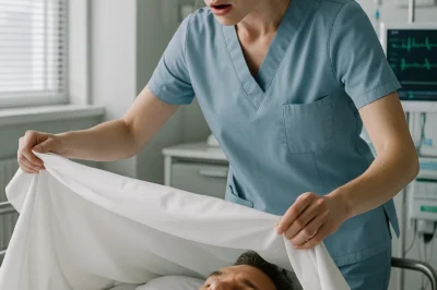 “She thought she was bathing a helpless billionaire in a coma — but the moment young nurse Anna lifted his blanket, the horrifying secret she uncovered in that hospital room shattered her innocence and exposed a DARK TRUTH that had been hidden in silence for months.”