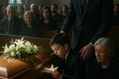He Placed His Ear on His Mother’s Coffin—What He Whispered Made the Whole Church Go Silent.CH2