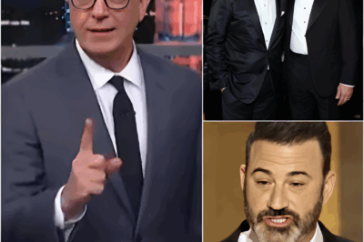 “‘This Isn’t About Comedy Anymore. It’s About Control’ — Colbert’s Cancellation Ignites Firestorm in Late-Night TV!” The cancellation of The Late Show with Stephen Colbert wasn’t just the end of a popular program—it sparked a revolution within the late-night industry. CBS claims it was a budget decision, but Jimmy Kimmel isn’t buying it. In an unprecedented outburst, Kimmel called the move “stupid” and “reek[ed] of scheme,” suggesting something much larger is at play. He’s even threatened to walk if this trend continues. Are networks silencing their own stars to protect something much bigger? What could be so dangerous about a late-night comedy show? The stage is set for an explosive battle over the future of television—dig deeper into the chaos consuming mainstream media.       Ask ChatGPT