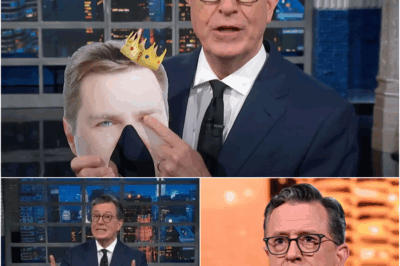 “So He Opened a Golf Course. Again.” Stephen Colbert Didn’t Raise His Voice. He Just Showed the Camera What They Didn’t Want You to See — And Now Networks Are Trying to Contain the Fallout A ribbon-cutting in Scotland. A handshake no one could explain. A silent prison visit. What began as a segment about hospitality and headlines quickly spiraled into something colder — and far more coordinated. Stephen Colbert didn’t yell. He didn’t roast. He let the footage speak. Let the timeline build. Then, with one line, he dropped the mask off an entire system: “We used to call them criminal associations. Now we call them partnerships.” The audience didn’t clap. The room didn’t breathe. And by the time the studio lights faded, phones were already ringing at three major networks — but no one was answering. Because if what Colbert implied is true… Then golf isn’t the cover. It’s the signal. So what exactly happened during that segment? And why are broadcast lawyers now watching late-night comedy with the sound off?