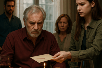 At the Family Dinner, I Was the Only One He Didn’t Praise… But What I Gave My Dad Turned the Night Upside Down!… CH2
