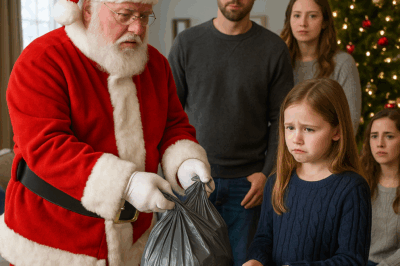 My father dressed as Santa gave my 7-year-old daughter a bag of GARBAGE and a lump of coal… CH2