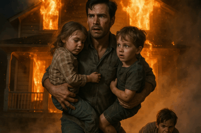 The house caught fire my stepdad carried his kids out — I crawled through the smoke & saved myself… CH2