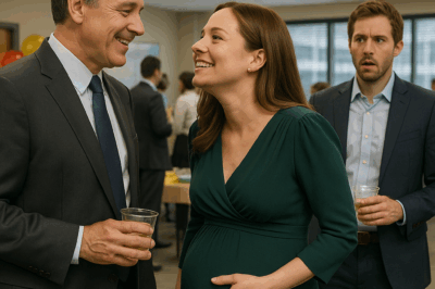 At The Work Party, My Pregnant Wife Leaned Over To Her Boss & Said, “He’s My Work Husband,… CH2