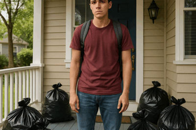 I came home for college break and found my stuff in TRASH BAGS on the porch. So, I did THIS… CH2