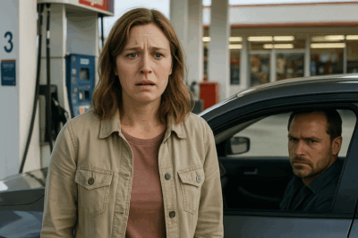 During A Road Trip, My Husband Pulled Into A Gas Station And Said, “Get Out.” CH2