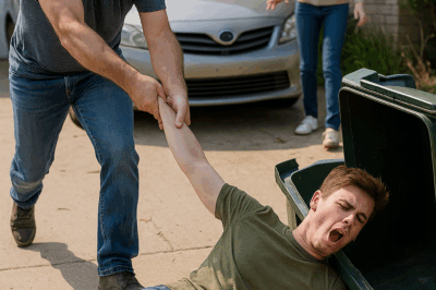 My Dad Dragged Me Across the Driveway for “Blocking My Sister’s Car” — Then Kicked Me Into the Trash