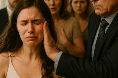 AT MY ENGAGEMENT PARTY MY FATHER SLAPPED ME—SO I SOLD THEIR HOUSE AND REWROTE OUR FAMILY NAME  The room smelled like roses, champagne, and lies. Soft strings hummed while guests clinked glasses and wished us forever. Then my father leaned in—palm out, voice a razor: “Hand your brother the $100,000. Family first.”….