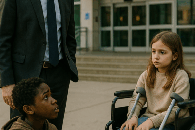 “Sir, I Can Make Your Daughter Walk Again”, Said the Beggar Boy – The Millionaire Turned and FROZE!