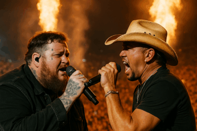 “When two volcanoes erupt on the same stage – who can stand still?” Jelly Roll Wants To Join Jason Aldean For Charity Concert Helping “Special Agent” DJ Daniel, and if that happens, audiences will witness one of the most explosive performances in country music history.