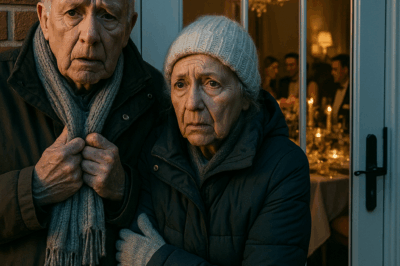 I’m Peggy, I’m 35, and the night I found my parents shivering outside my own front door changed everything.