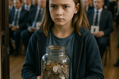 Lily, a quiet and determined girl, walked into the police dog auction holding a glass jar full of coins. She wasn’t there out of curiosity or chance; she had a purpose. She had come to take home Max, the retired K9 who was once the faithful companion of her late mother, Officer Hannah Parker. And then, against all odds, the miracle happened. Some children bring teddy bears to auctions. Lily carried a jar of coins and a heart full of memories. The room was filled with murmurs….