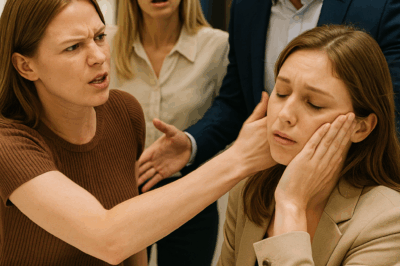 I’m Jessica, 27—and last Tuesday in Bellamy’s Jewelry, my sister slapped me across the face.
