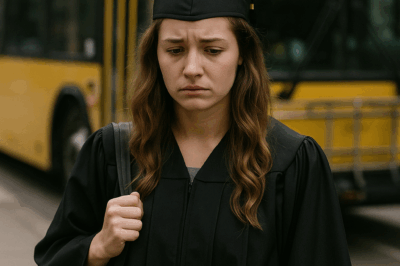 I’m Brooke, 22—and I took the bus to my own college graduation while my parents drove my little sister to campus in her brand-new Tesla.