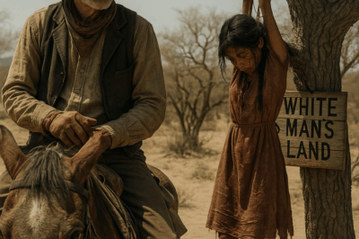 A SILENT RANCHER CUT ACROSS THE CHIHUAHUA–SONORA DUST… THEN SAW A COMANCHE GIRL HANGING FROM A MESQUITE WITH A SIGN: “WHITE MAN’S LAND.”