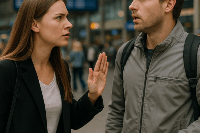 My Fiancé Tried to Sneak Away on a “Closure Trip” With His Ex Right Before Our Wedding — What I Did at the Airport Left Him….