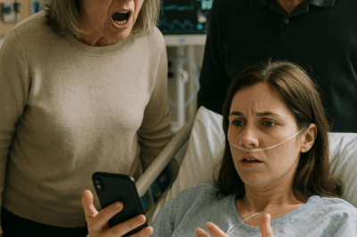 My parents refused to watch my twins while I was rushed into emergency surgery. Their excuse? “One is a nuisance and a burden.” They had Elton John tickets with my sister. So from my hospital bed, I called a nanny, cut all family ties, and ended every bit of financial support I’d ever given them. Two weeks later… they showed up.